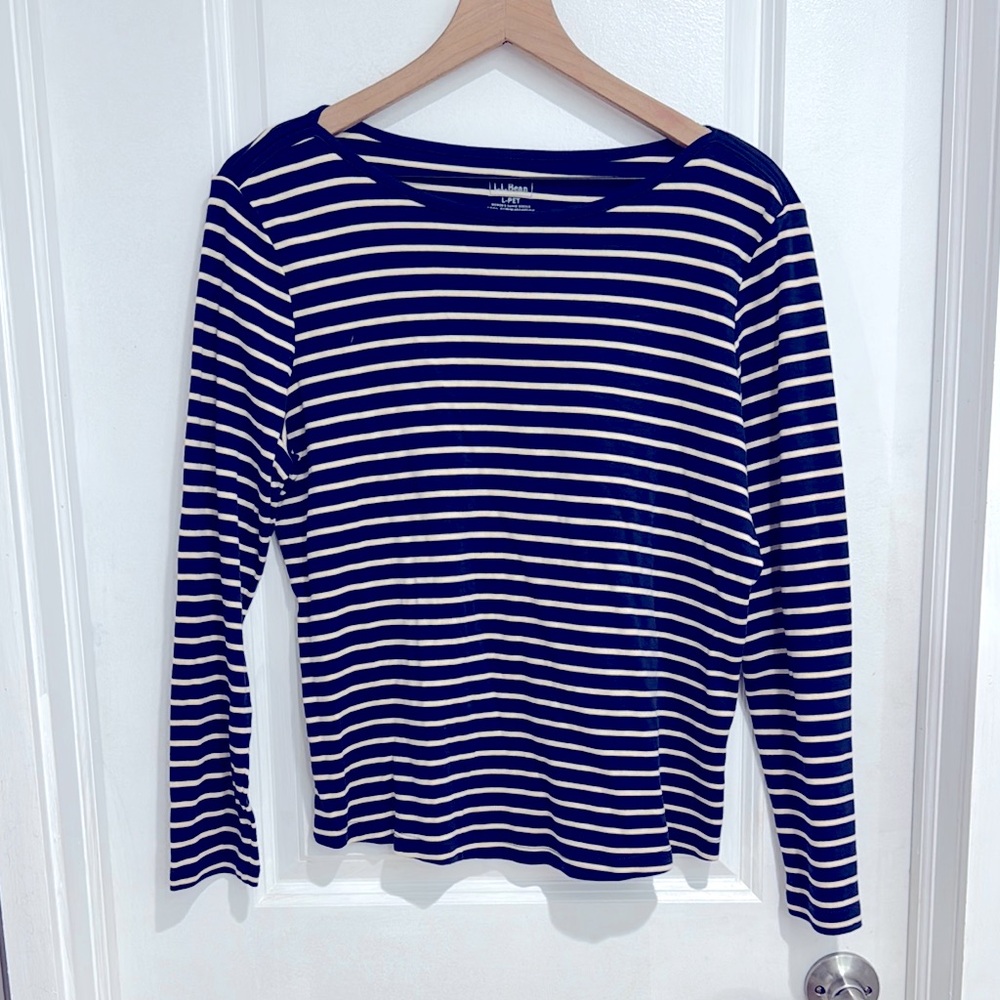 L.L. Bean Suprima Cotton Long Sleeve